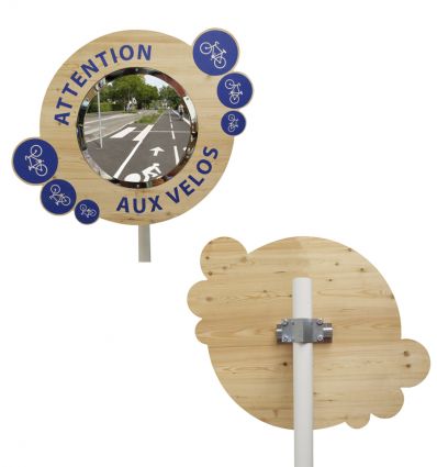 Miroir pour Piste Cyclable