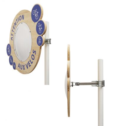 Miroir pour Piste Cyclable