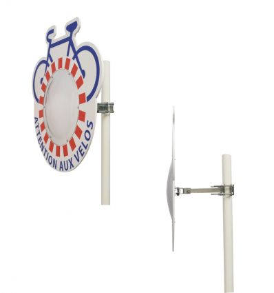 Miroir pour Piste Cyclable