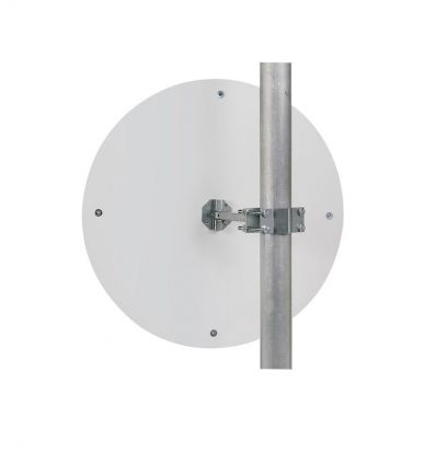 Miroir Routier Extérieur Encadré rouge et blanc - vision 180°
