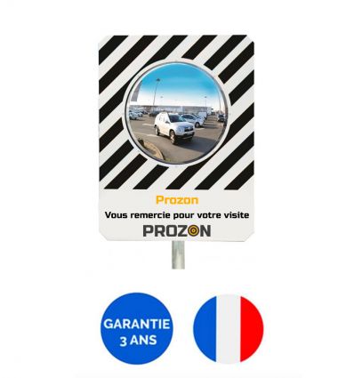 Miroir routier personnalisable - Vision 90°
