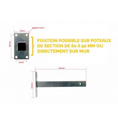 Miroir Routier Réglementaire Antigivre Antibuée Rectangle