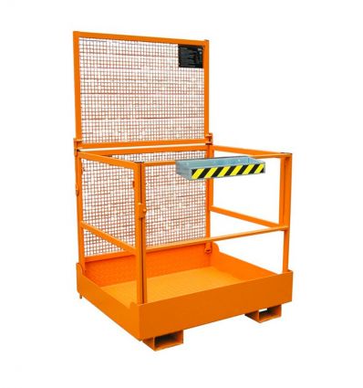 Nacelle chariot élévateur pliable