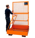 Nacelle chariot élévateur pliable