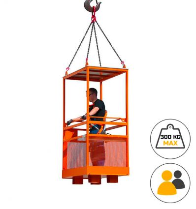 Nacelle de travail pour grue