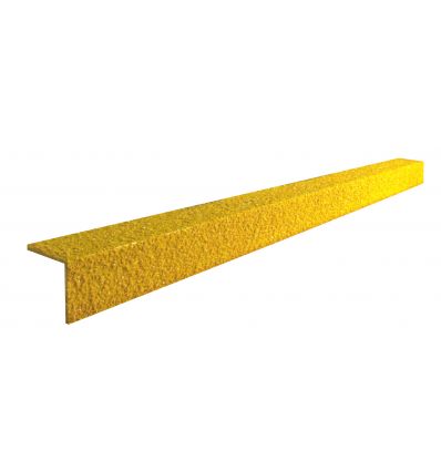 Nez de marche antidérapant haute visibilité 55 x 55 mm Extérieur et Intérieur