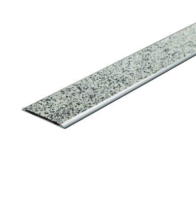 Nez de marche en alu et minéral antidérapant plat extérieur