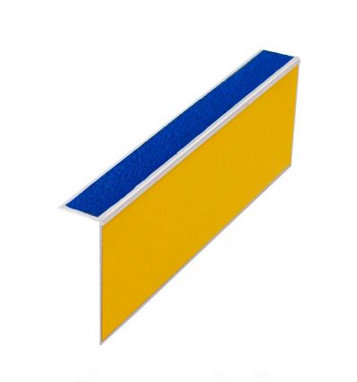 Nez de marche antidérapant et Contremarche 40,5 x 110,5 mm Intérieur