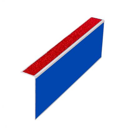 Nez de marche antidérapant et Contremarche 40,5 x 110,5 mm Intérieur