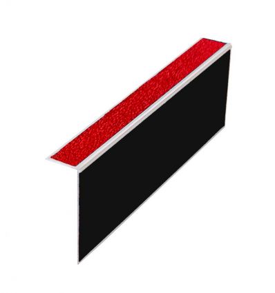 Nez de marche antidérapant et Contremarche 40,5 x 110,5 mm Intérieur