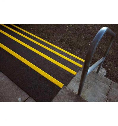 Nez de marche large antidérapant 345 x 55 mm Extérieur et Intérieur