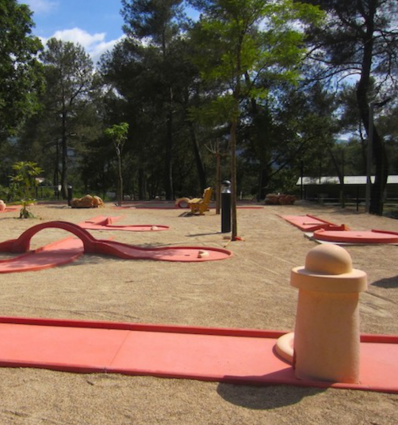 Obstacle mini golf professionnel