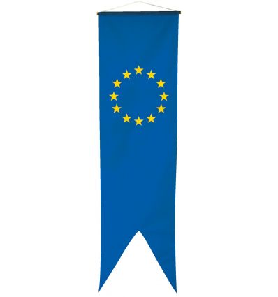 Oriflamme drapeau européen