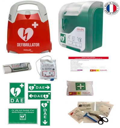 Pack Défibrillateur Intérieur Schiller