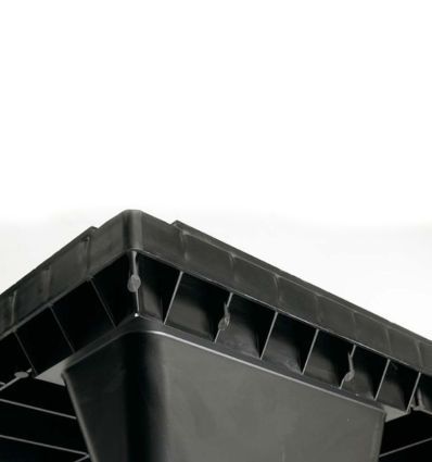 Palette Europe plastique 80 x 120 emboitable
