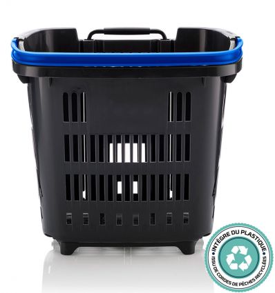 Panier à roulettes supermarché 34L
