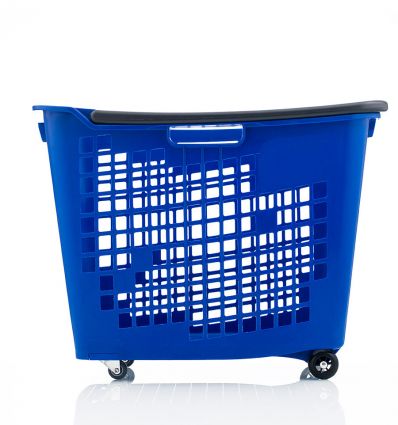 Panier pour Magasin à Roulettes 55L