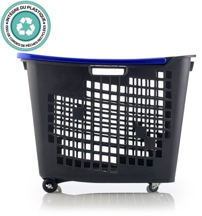 Panier pour Magasin à Roulettes 55L