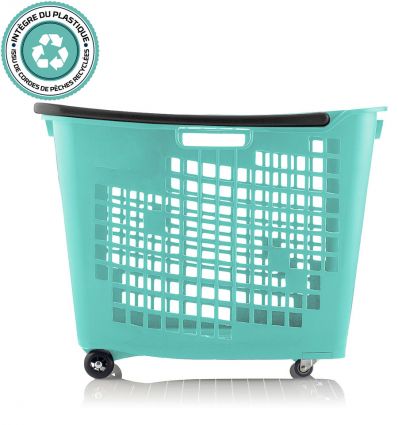 Panier pour Magasin à Roulettes 55L
