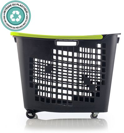 Panier pour Magasin à Roulettes 55L