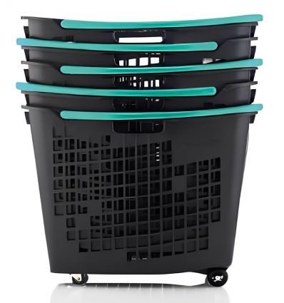Panier pour Magasin à Roulettes 55L