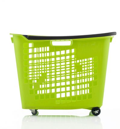 Panier pour Magasin à Roulettes 55L