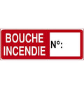Panneau Bouche incendie avec ou sans numéro