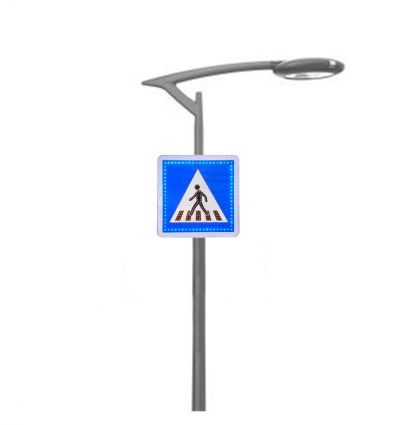 Panneau C20a lumineux à Leds - Passage piétons