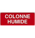 Panneau Colonne humide