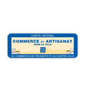 Panneau Commerce et artisanat dans la ville