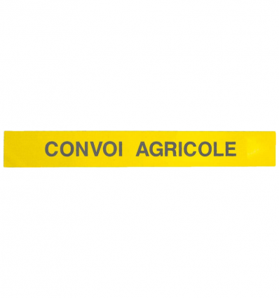 Panneau convoi agricole