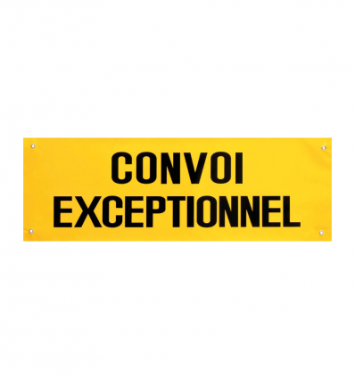 Panneau convoi exceptionnel