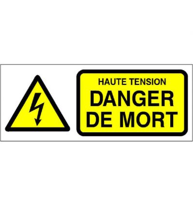 Panneau Danger haute tension