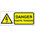 Panneau Danger haute tension