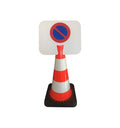Panneau à clipser sur cône : Stationnement Interdit