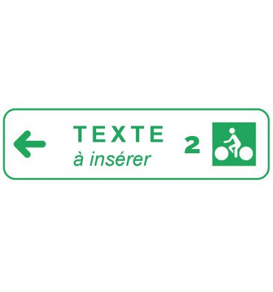 Panneau directionnel DV43a et DV43b