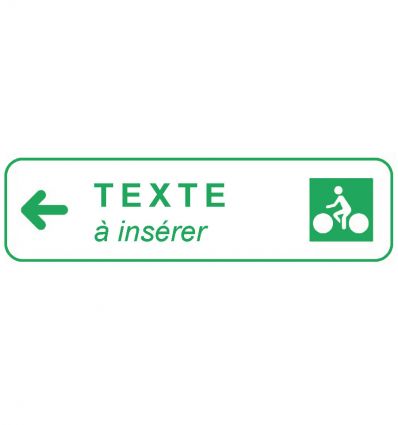 Panneau directionnel DV43a et DV43b