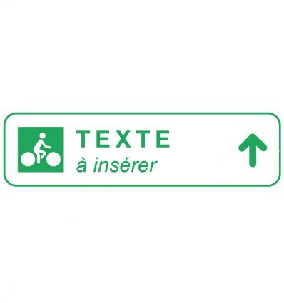 Panneau directionnel DV43a et DV43b