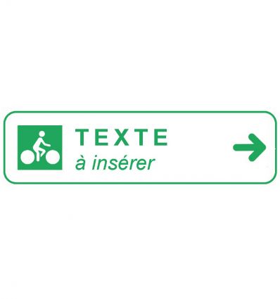 Panneau directionnel DV43a et DV43b