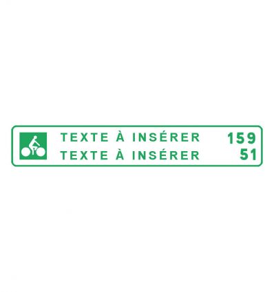 Panneau directionnel DV61