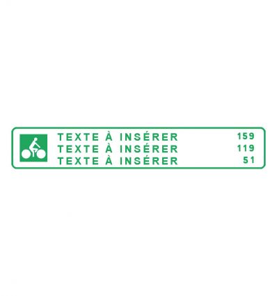 Panneau directionnel DV61
