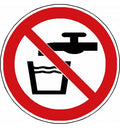 Panneau Eau non potable - P005