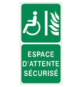 Panneau Espace d’attente sécurisé