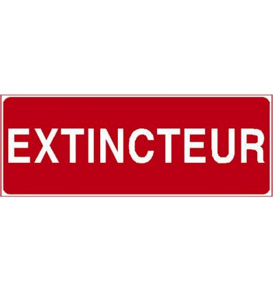 Panneau Extincteur Texte seul