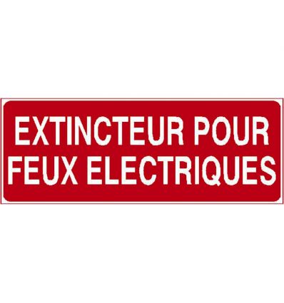 Panneau Extincteur Texte seul