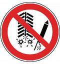 Panneau Feux d’artifice interdits - P040