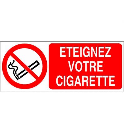 Panneau Interdit de fumer