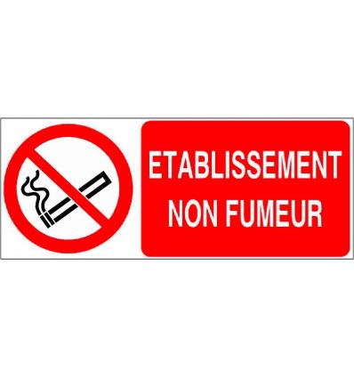 Panneau Interdit de fumer