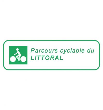 Panneau itinéraire cyclable DV12