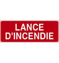 Panneau Lance d’incendie